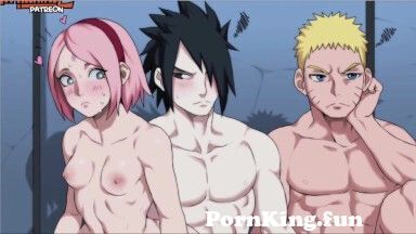 Naruto & Sasuke x Hinata Sakura Ino - Hentai Cartoon Animation Uncensored -  Naruto Anime Hentai from sxe naruto sxey Watch HD Porn Video 